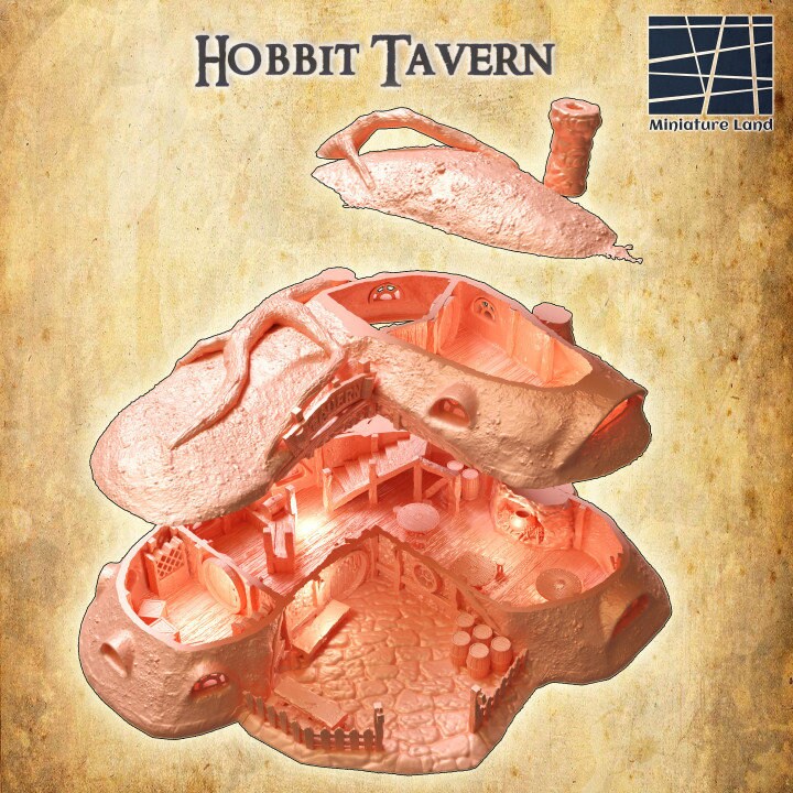 Hobbit Tavern | Aussie 3D Printed Miniatures and Terrain
