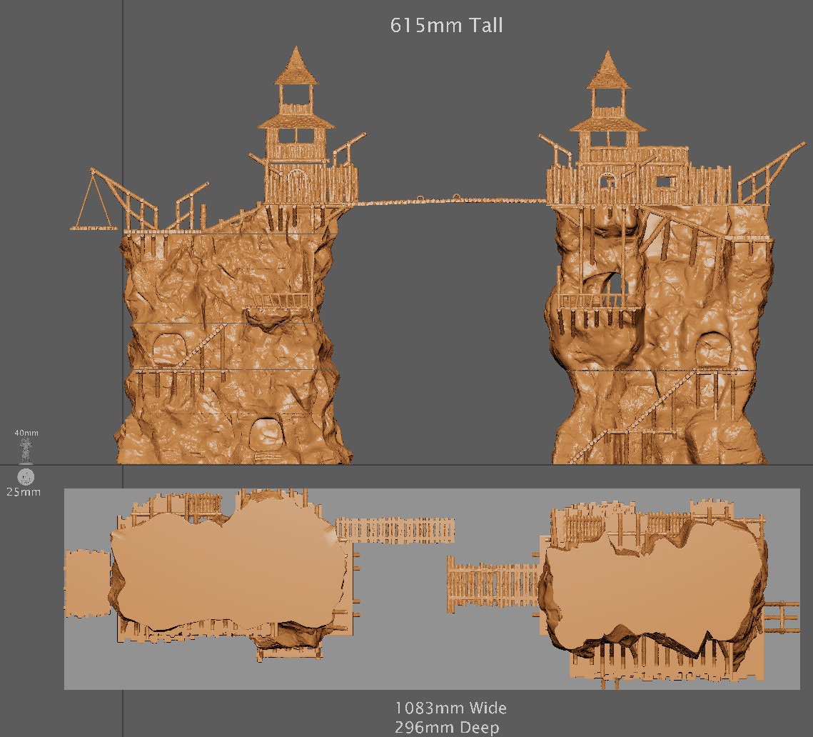 Marauders Bridge | Aussie 3D Printed Miniatures and Terrain