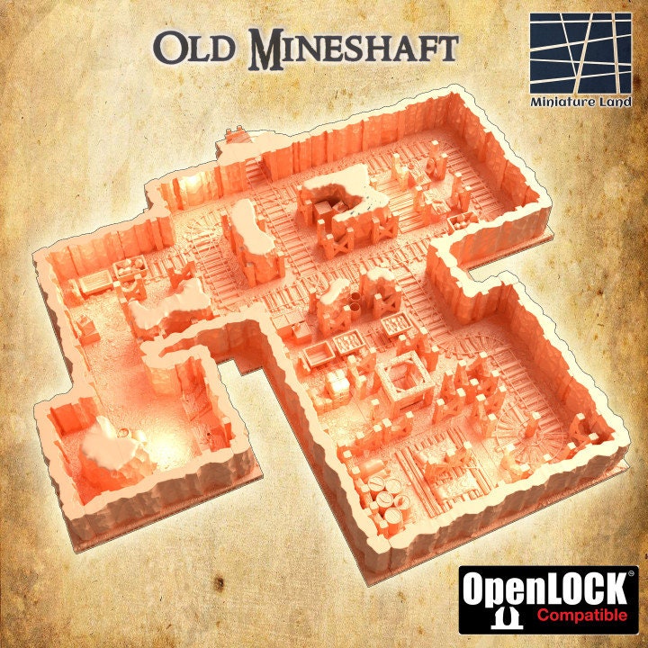 Old Mineshaft | Aussie 3D Printed Miniatures and Terrain