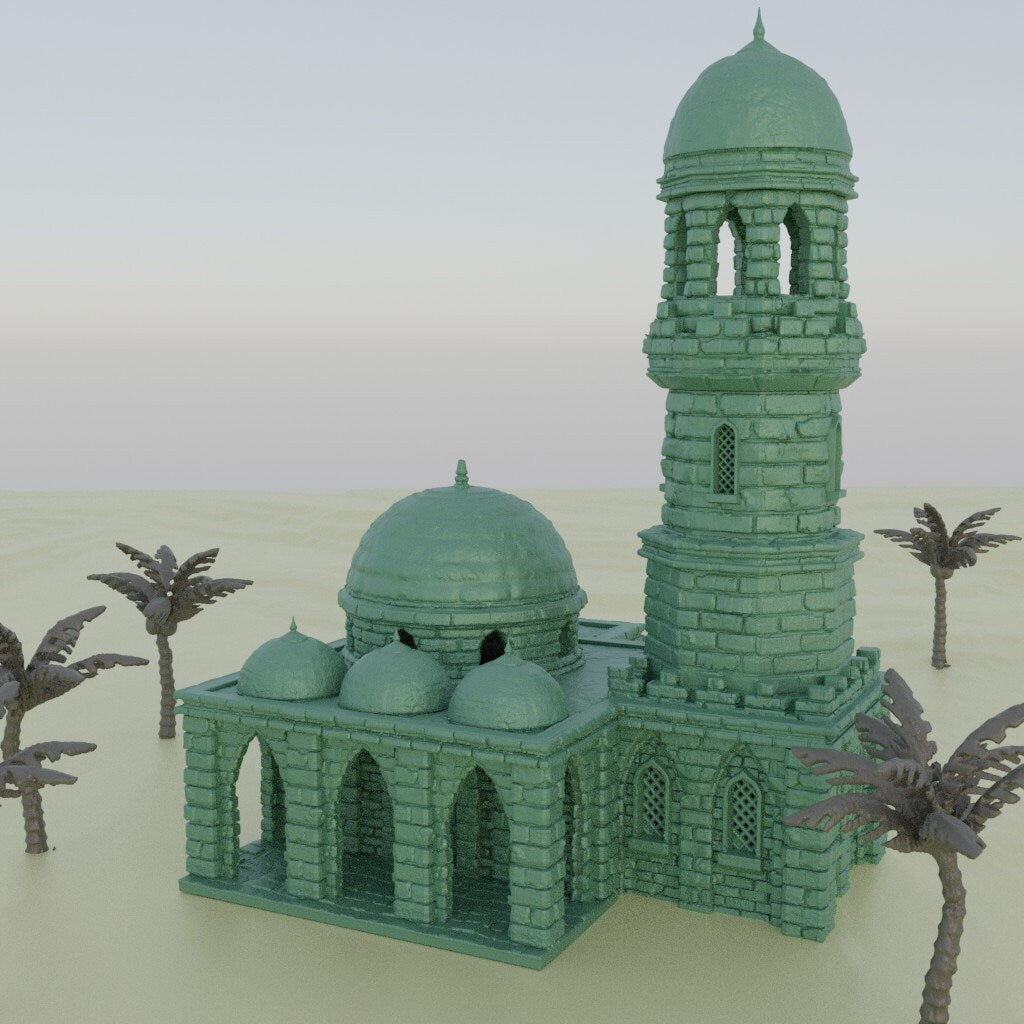 Desert Minaret | Aussie 3D Printed Miniatures and Terrain