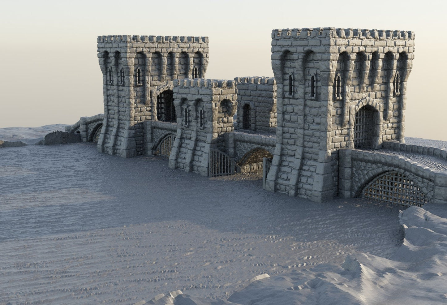 Stone Bridge | Aussie 3D Printed Miniatures and Terrain