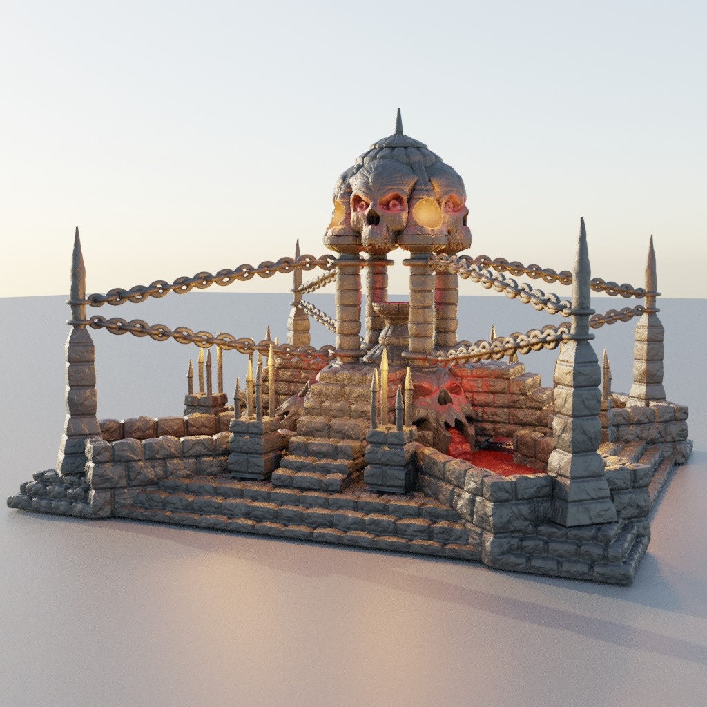 Altar of Sacrifice | Aussie 3D Printed Miniatures and Terrain