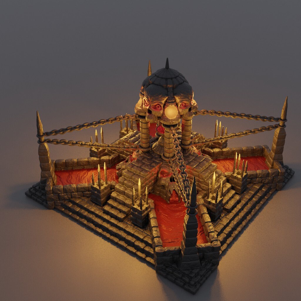 Altar of Sacrifice | Aussie 3D Printed Miniatures and Terrain