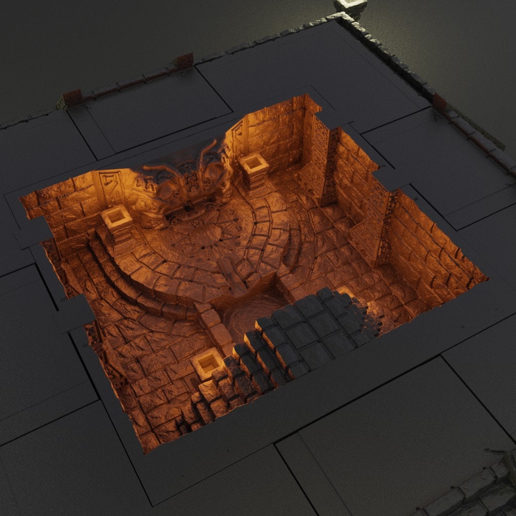Ancient Jungle Temple | Aussie 3D Printed Miniatures and Terrain