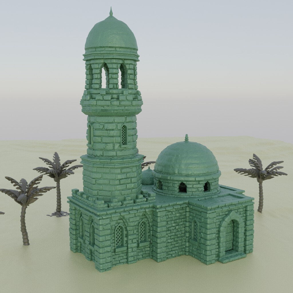 Desert Minaret | Aussie 3D Printed Miniatures and Terrain