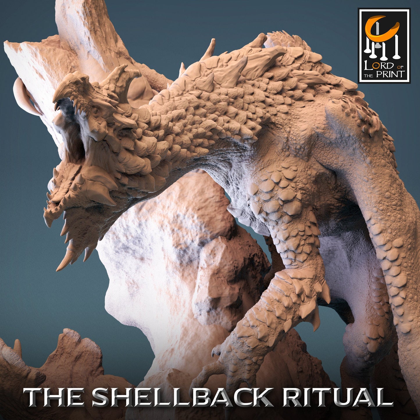 Legendary Chromatic White Dragon | Aussie 3D Printed Miniatures and Terrain