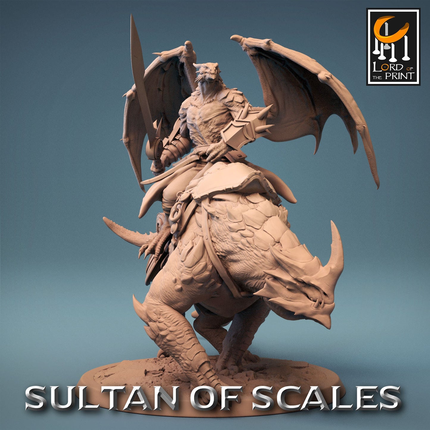 Dragonborn Riders | Aussie 3D Printed Miniatures and Terrain