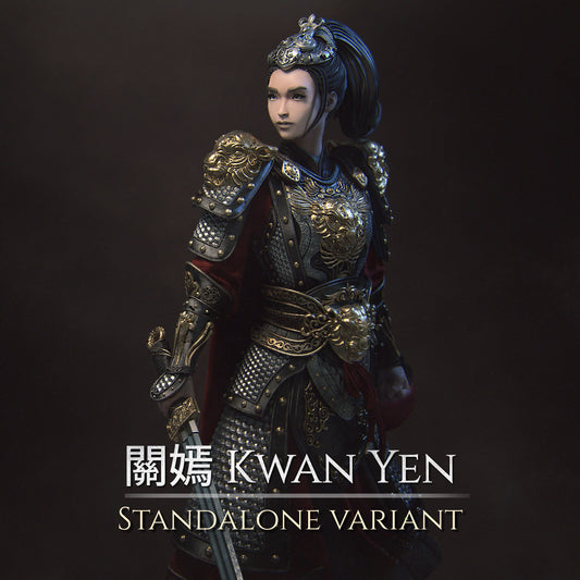 Kwan Yen, Standalone | Aussie 3D Printed Miniatures and Terrain