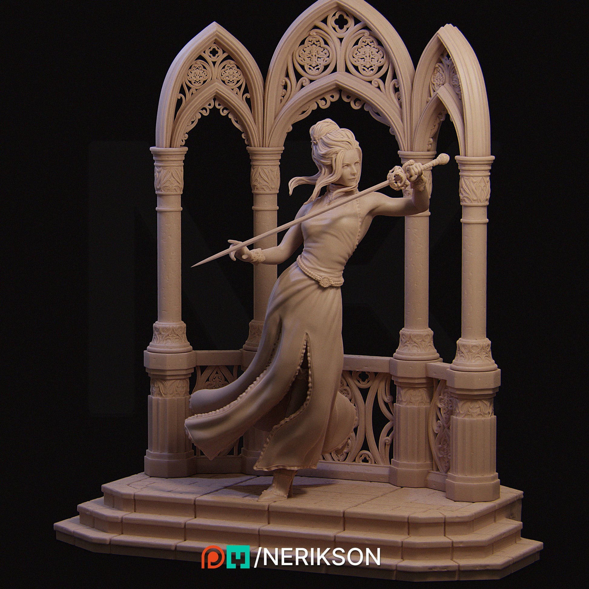 Luna, Standalone | Aussie 3D Printed Miniatures and Terrain