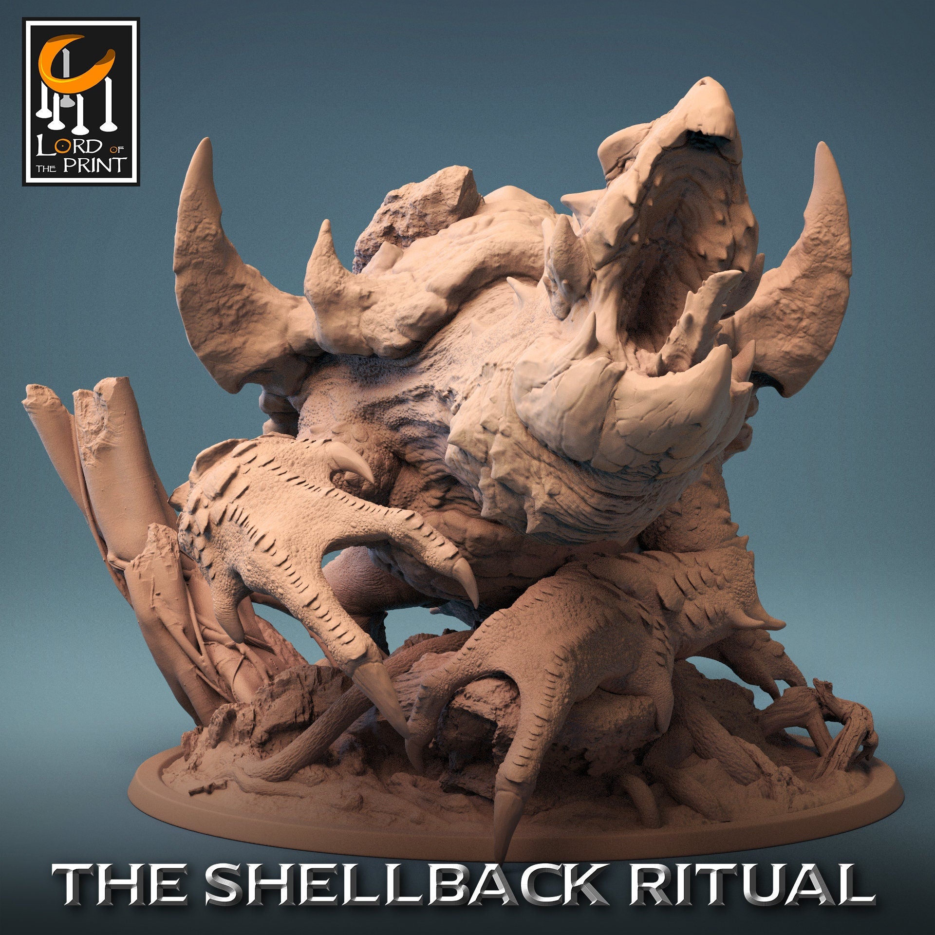 Dragon Turtle | Aussie 3D Printed Miniatures and Terrain