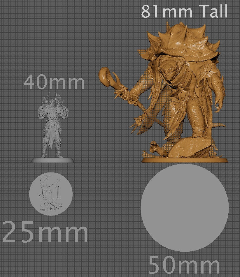 Nulka, Shellspike | Aussie 3D Printed Miniatures and Terrain