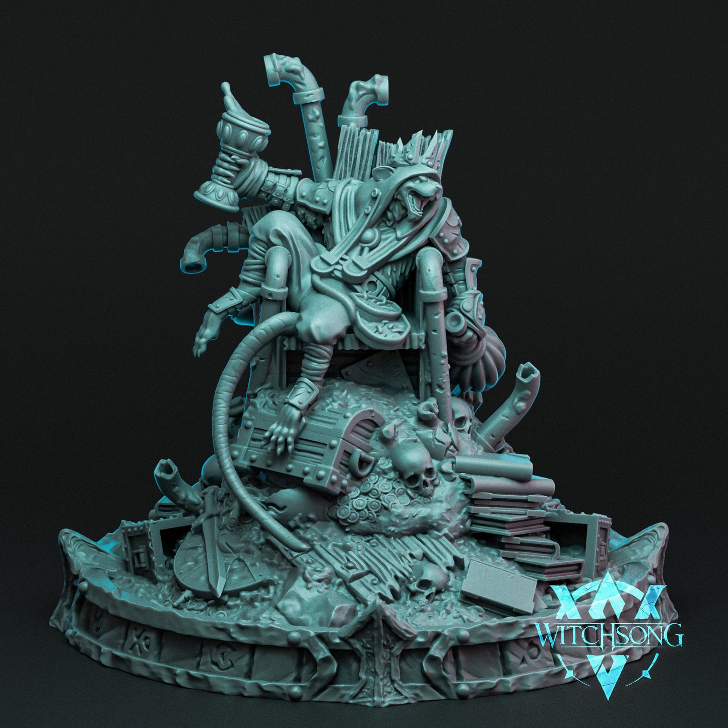 The Ratking | Aussie 3D Printed Miniatures and Terrain