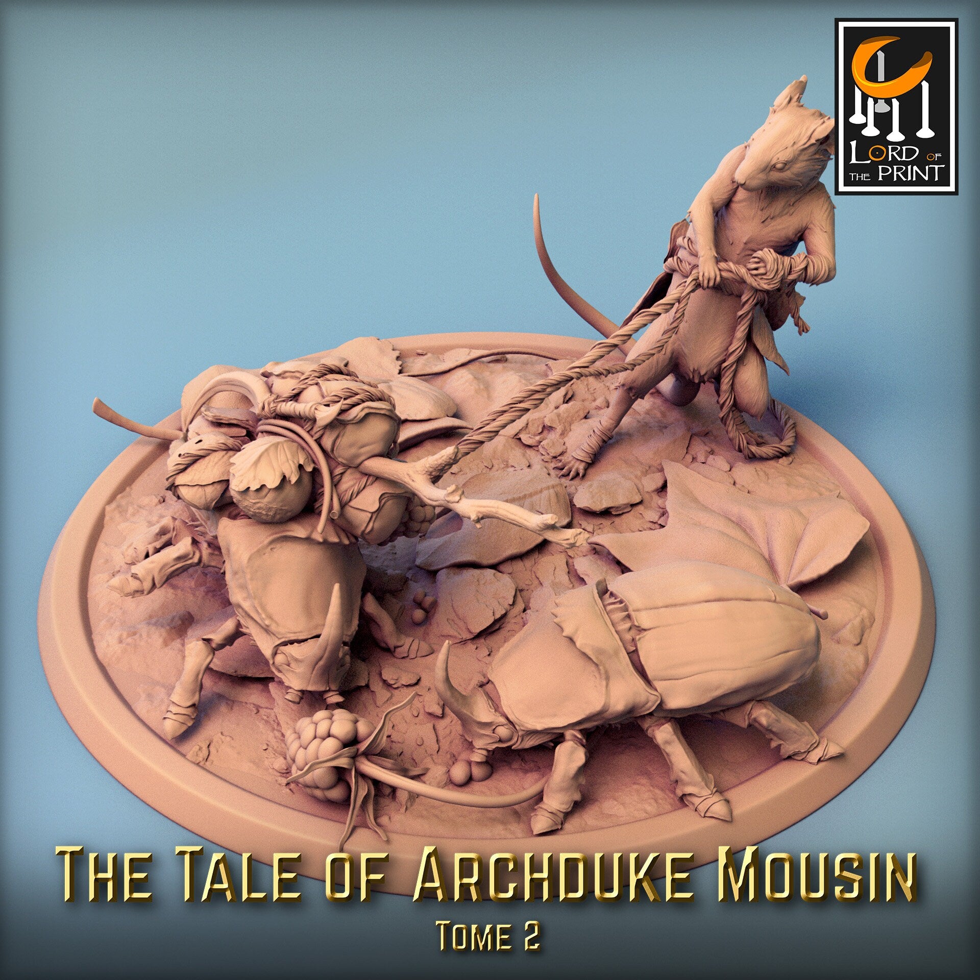 Mouse folk Villagers! | Aussie 3D Printed Miniatures and Terrain