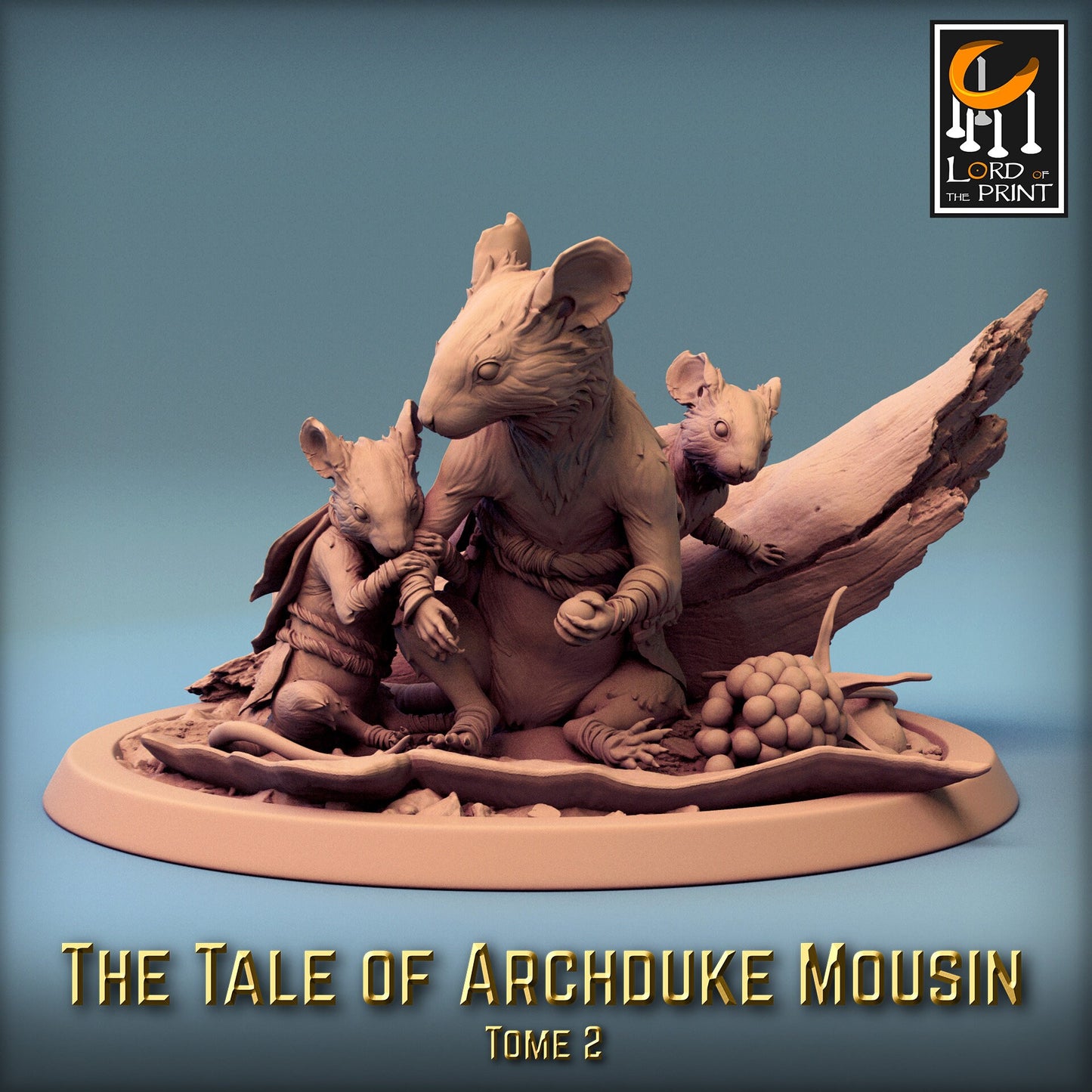 Mouse folk Villagers! | Aussie 3D Printed Miniatures and Terrain