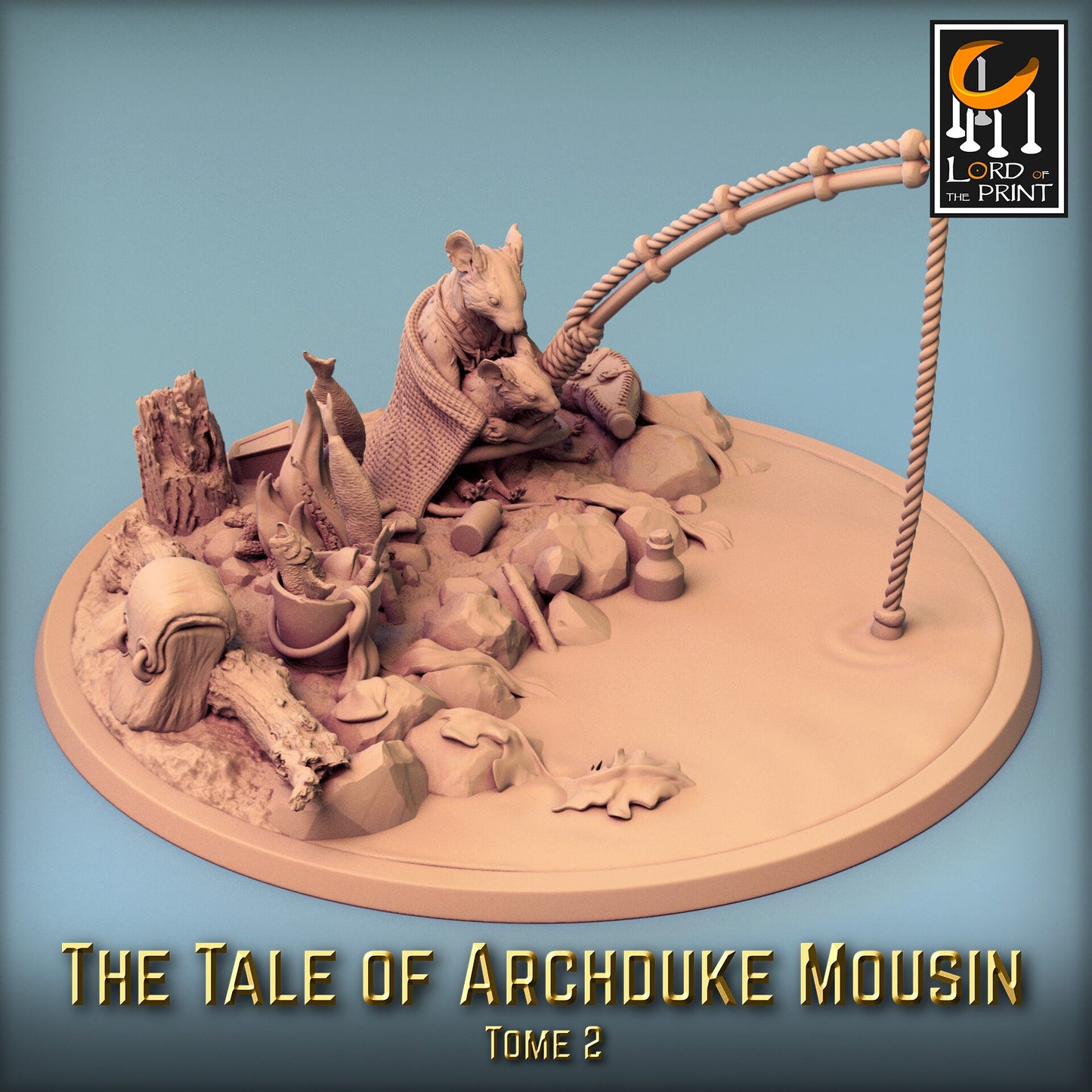 Mouse folk Villagers! | Aussie 3D Printed Miniatures and Terrain