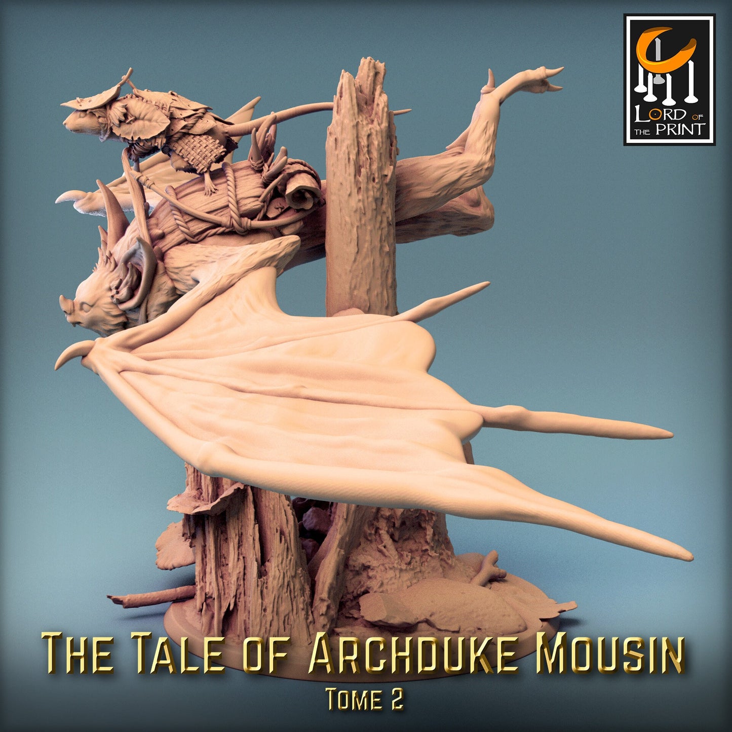 Bat Riders | Aussie 3D Printed Miniatures and Terrain
