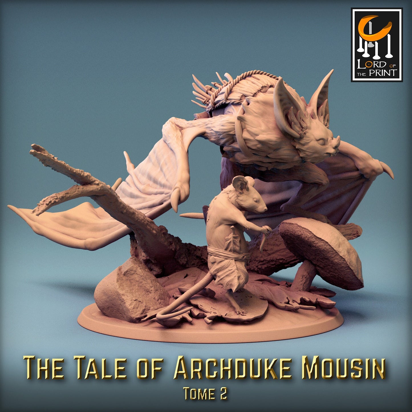 Bat Riders | Aussie 3D Printed Miniatures and Terrain