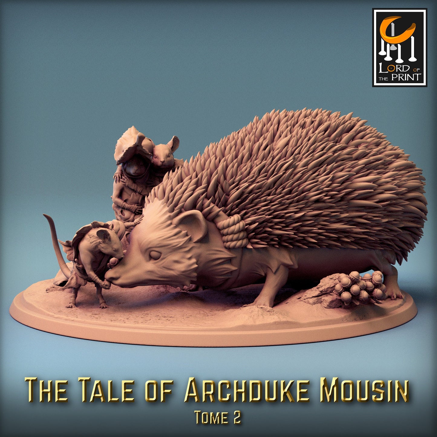 Pet Hedgehog | Aussie 3D Printed Miniatures and Terrain