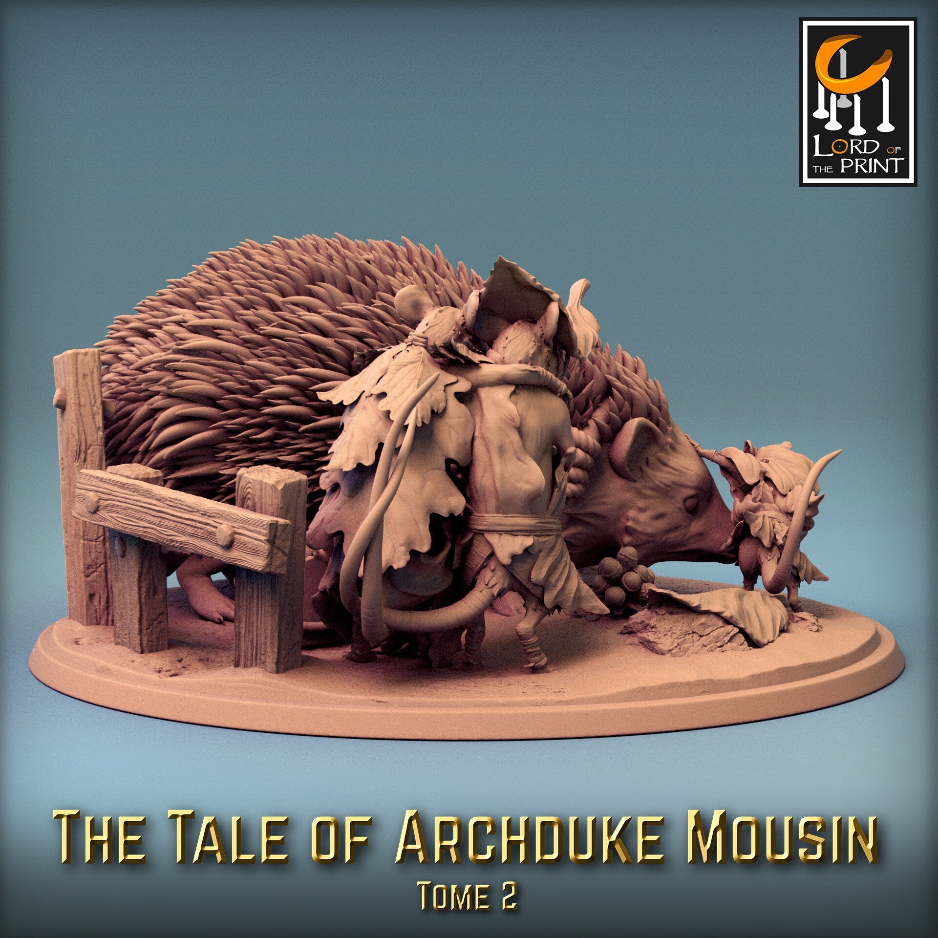 Pet Hedgehog | Aussie 3D Printed Miniatures and Terrain