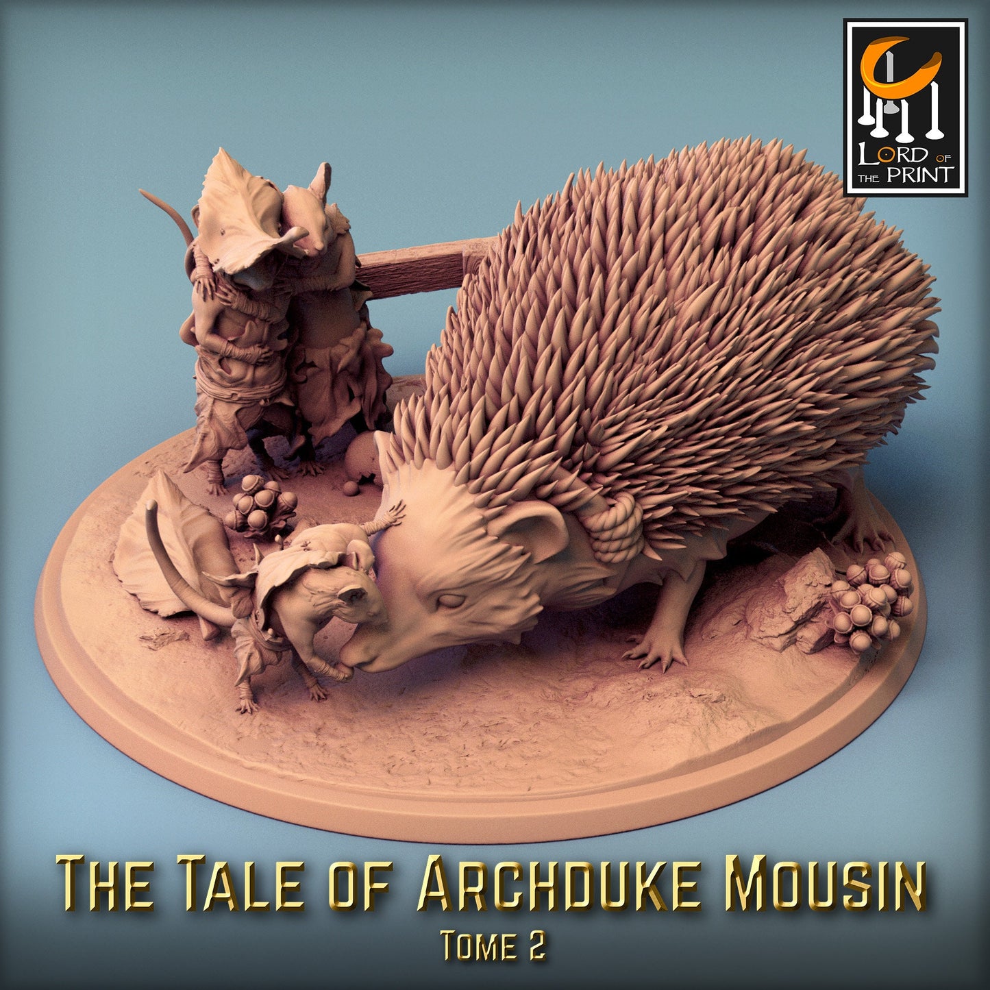 Pet Hedgehog | Aussie 3D Printed Miniatures and Terrain