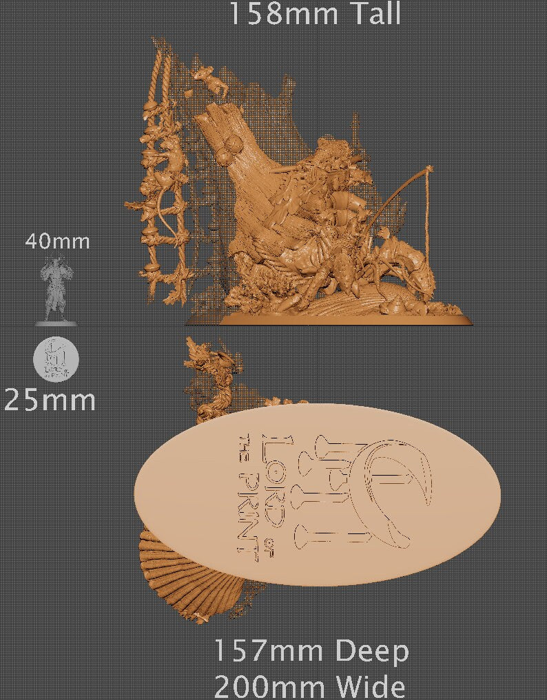 Hermit Crab Merchant | Aussie 3D Printed Miniatures and Terrain