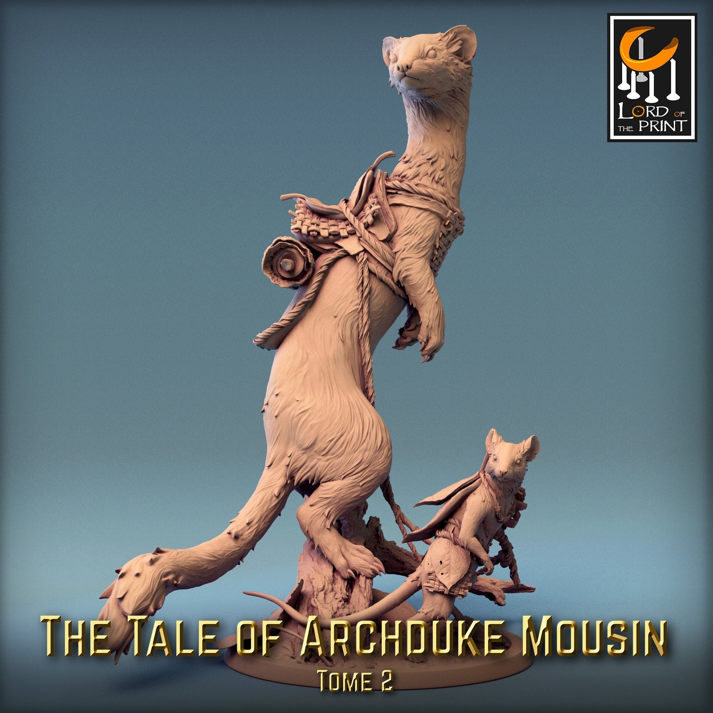 Weasel Riders | Aussie 3D Printed Miniatures and Terrain