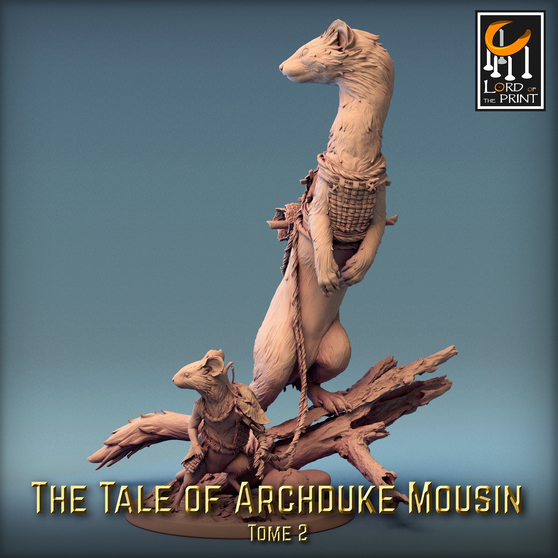 Weasel Riders | Aussie 3D Printed Miniatures and Terrain