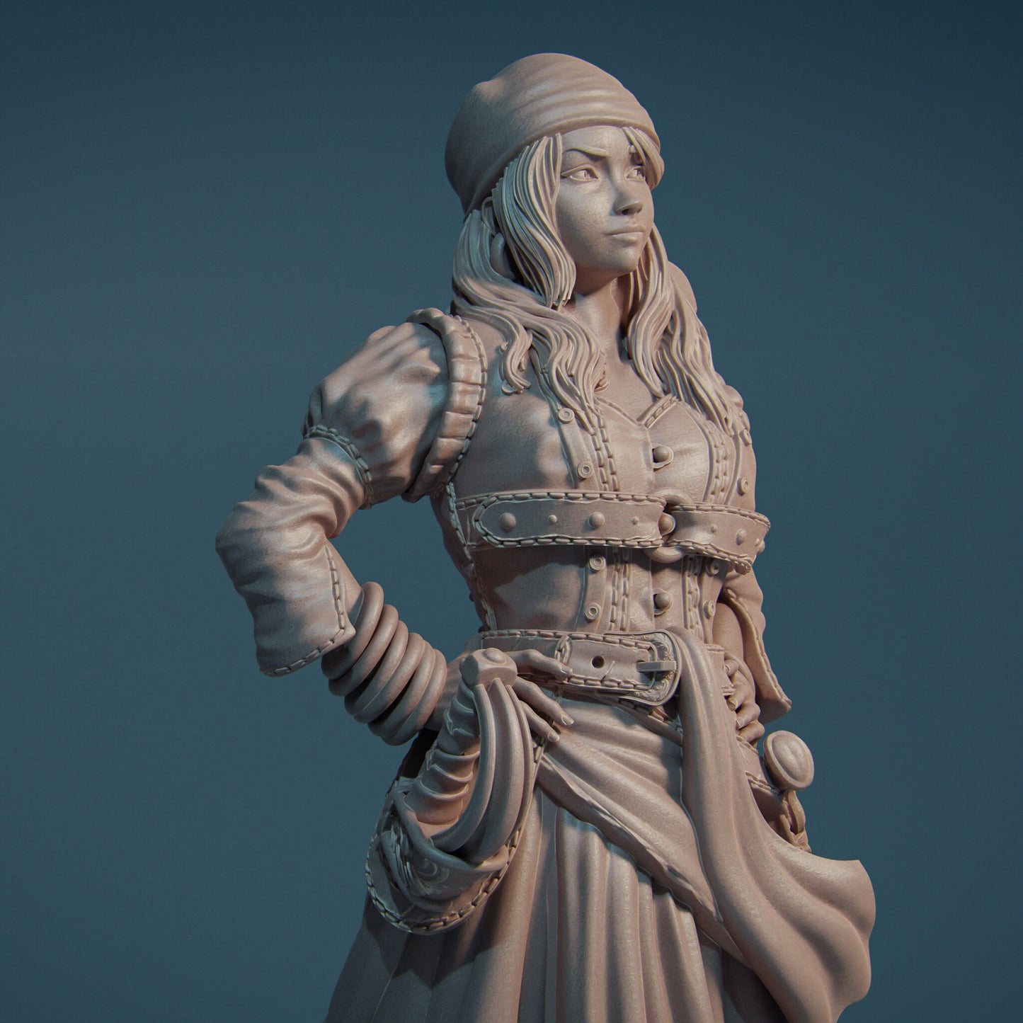 Teza, The Robber Girl | Aussie 3D Printed Miniatures and Terrain