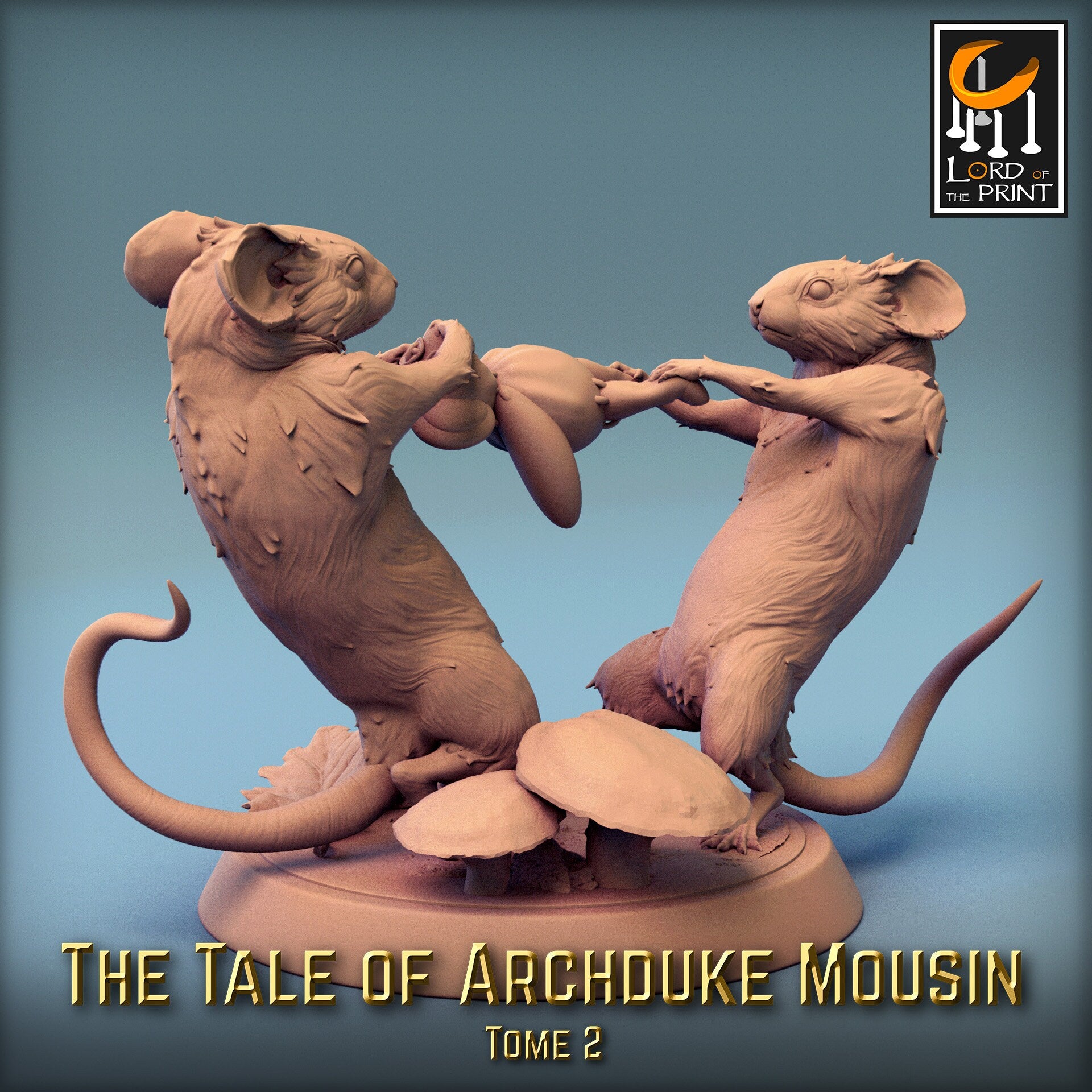 Peasant Adventurer Mice 2! | Aussie 3D Printed Miniatures and Terrain