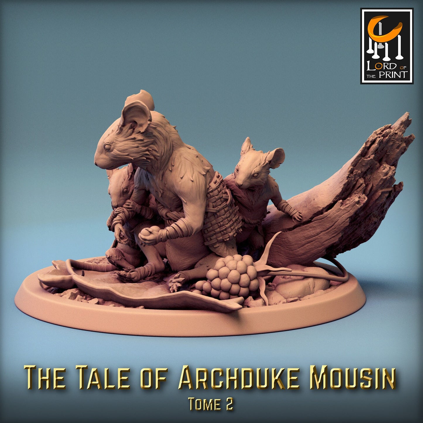 Mouse folk Villagers! | Aussie 3D Printed Miniatures and Terrain
