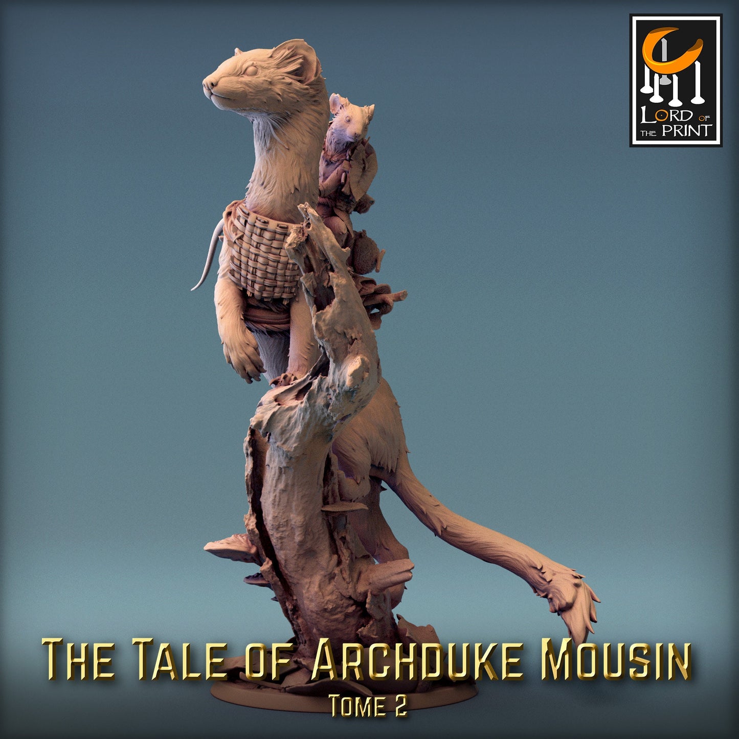 Weasel Riders | Aussie 3D Printed Miniatures and Terrain