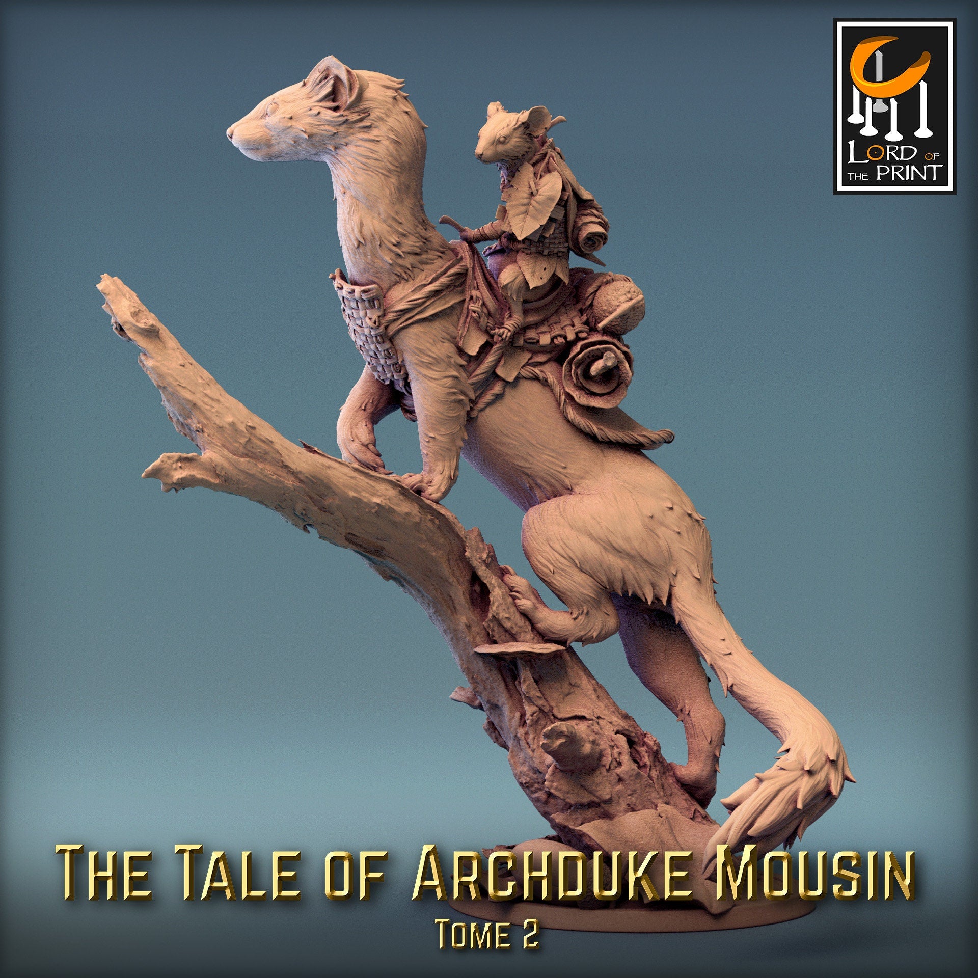 Weasel Riders | Aussie 3D Printed Miniatures and Terrain