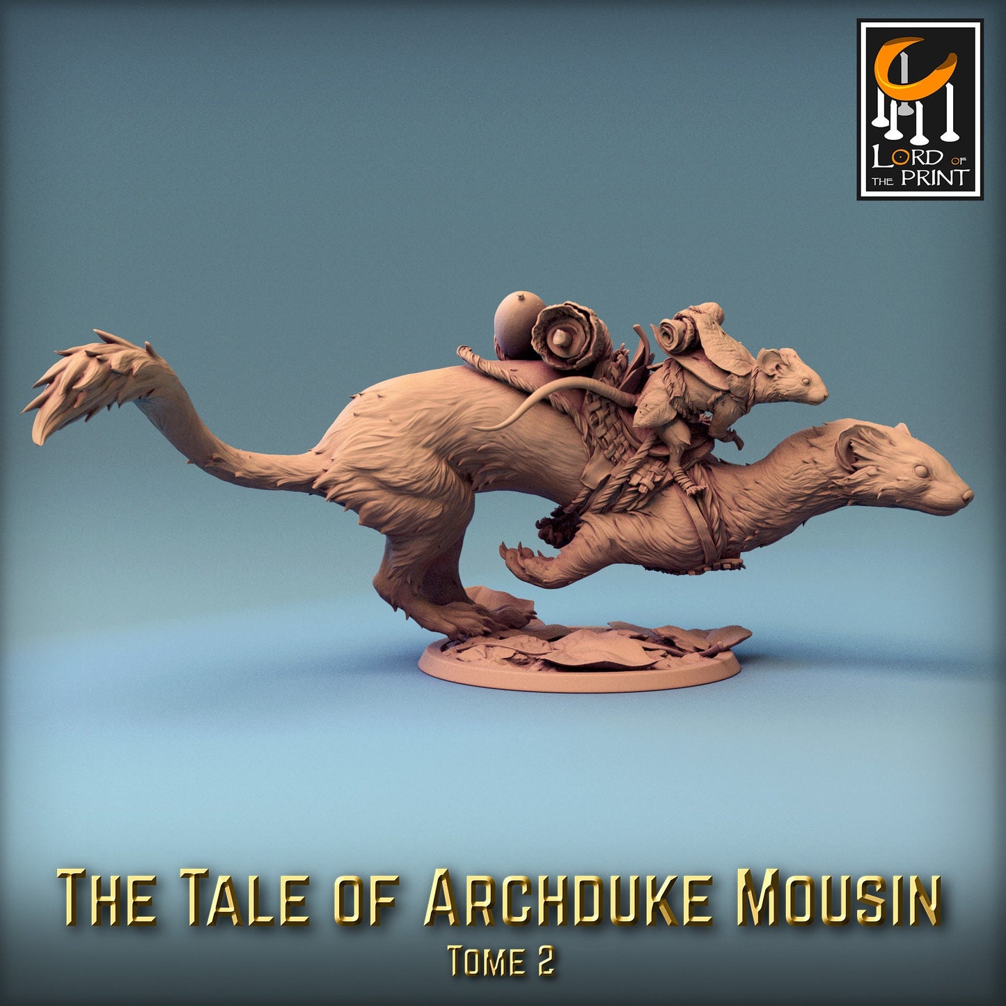 Weasel Riders | Aussie 3D Printed Miniatures and Terrain