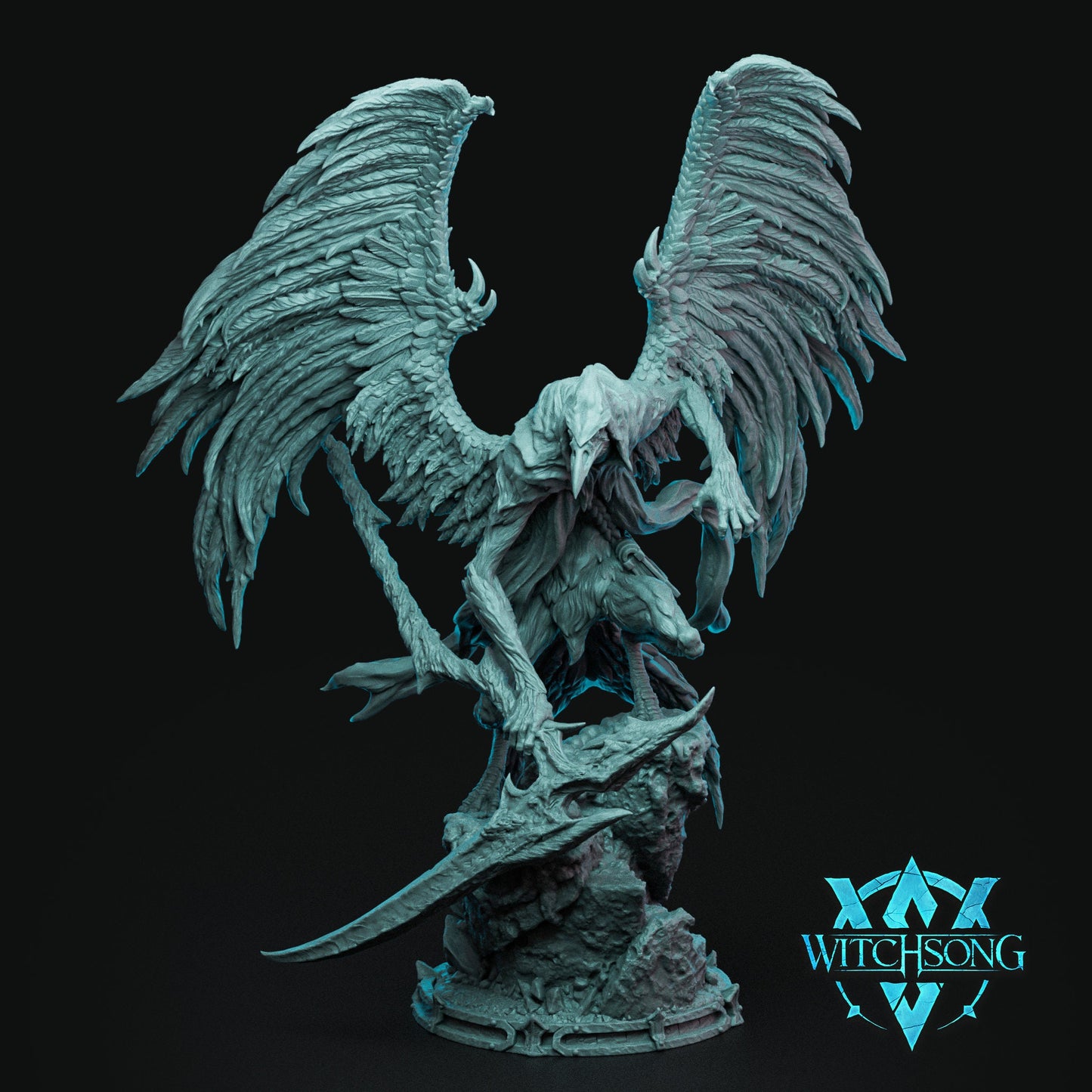Death, 2 Poses Option | Aussie 3D Printed Miniatures and Terrain