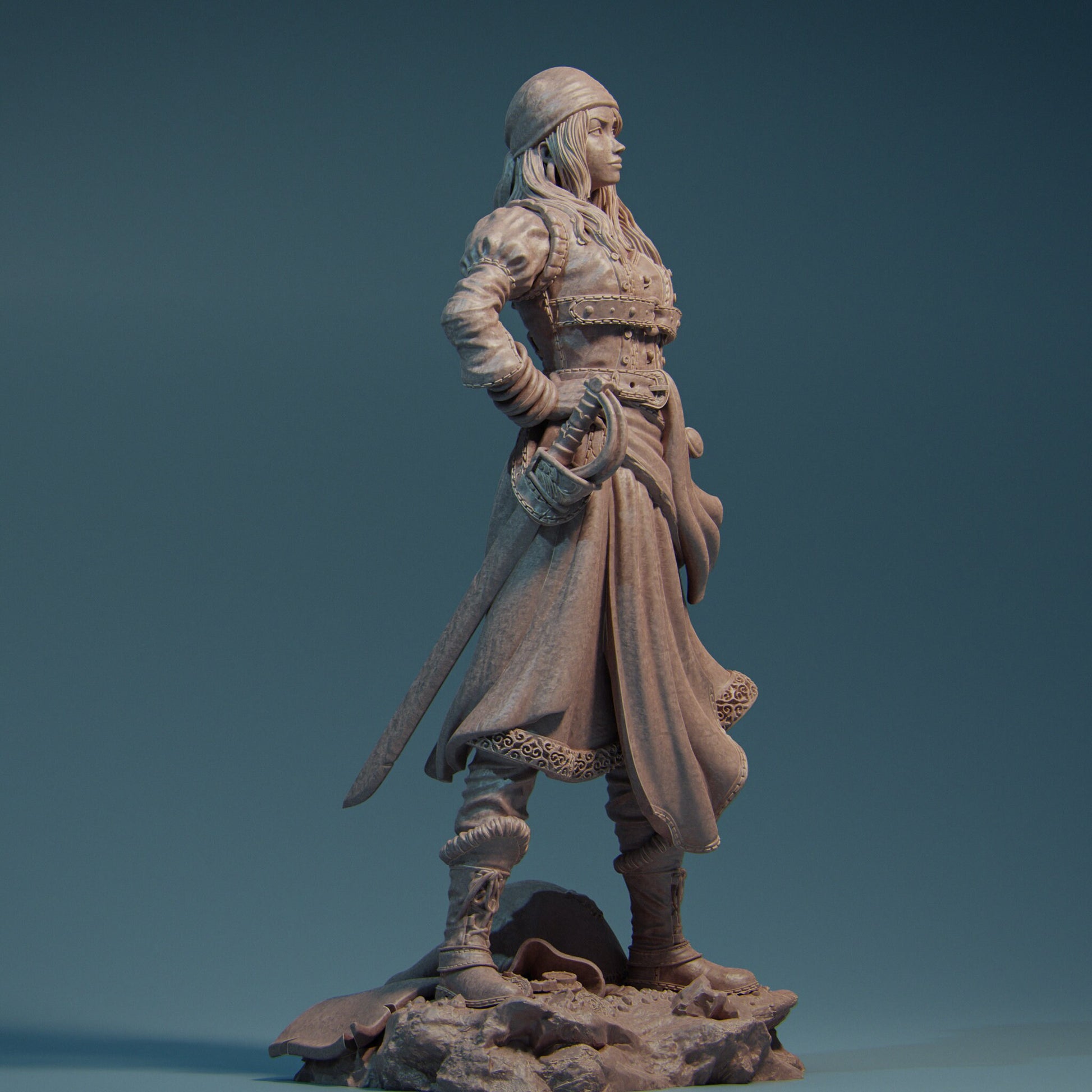 Teza, The Robber Girl | Aussie 3D Printed Miniatures and Terrain