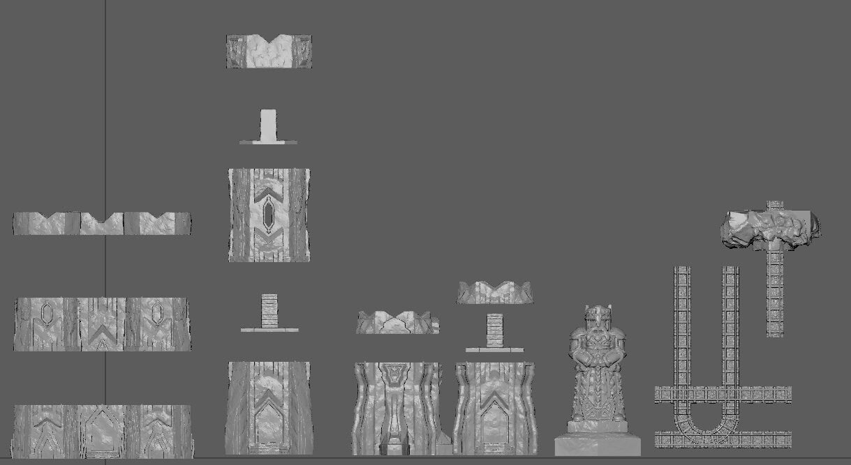 Dwarven Settlement | Aussie 3D Printed Miniatures and Terrain