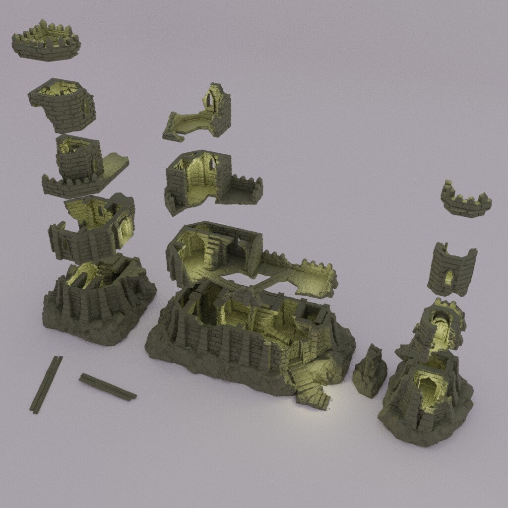 Small Desert Outpost | Aussie 3D Printed Miniatures and Terrain