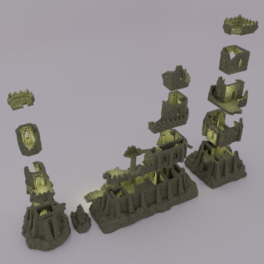 Small Desert Outpost | Aussie 3D Printed Miniatures and Terrain