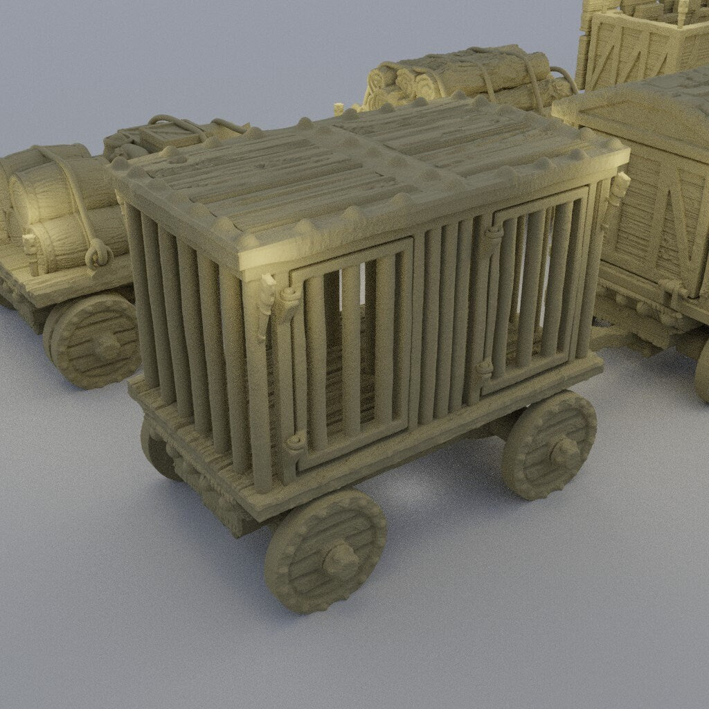 Convoy of Settlers | Aussie 3D Printed Miniatures and Terrain