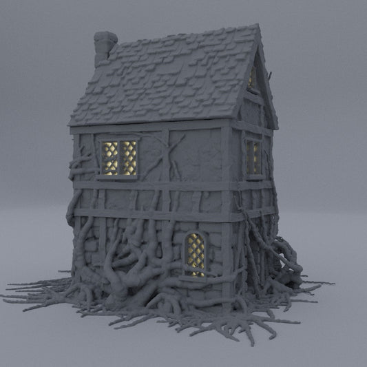Corrupted Farmhouse | Aussie 3D Printed Miniatures and Terrain