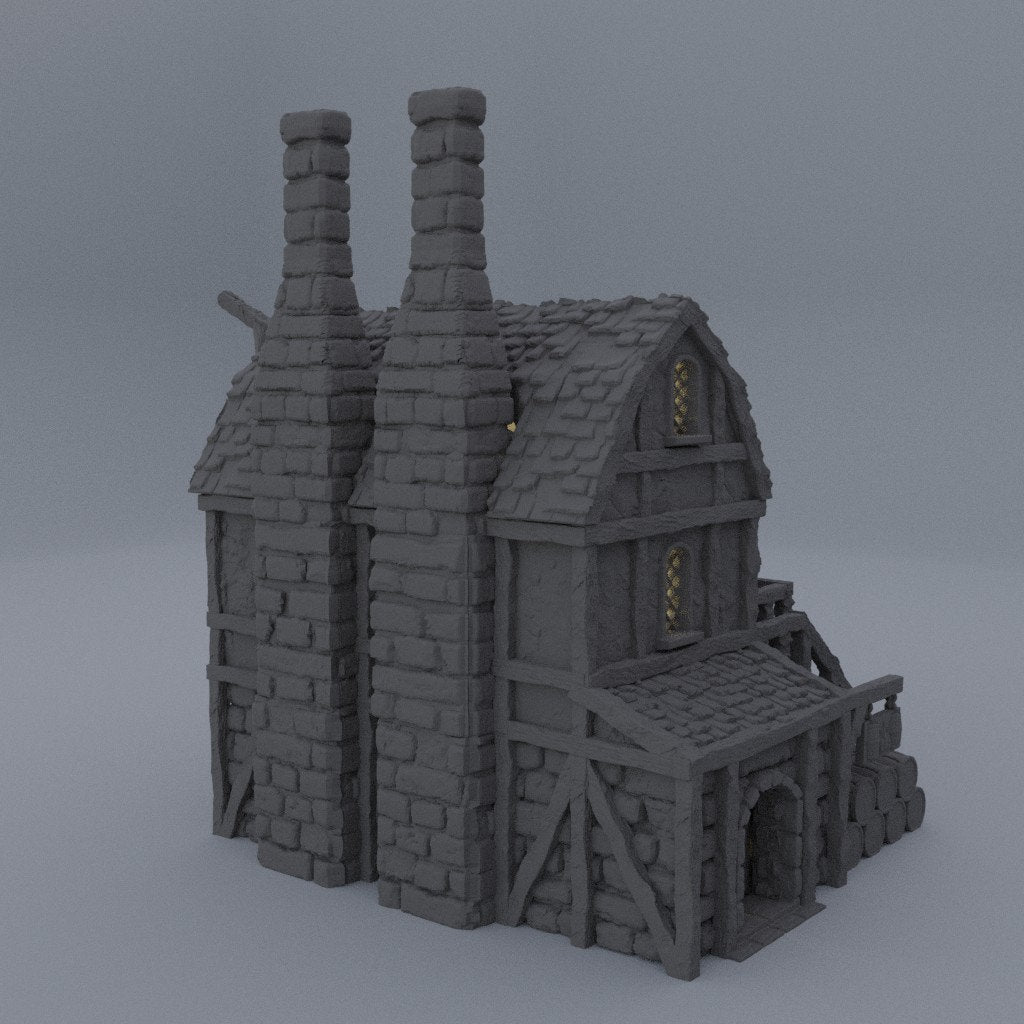 Medieval Destillery | Aussie 3D Printed Miniatures and Terrain