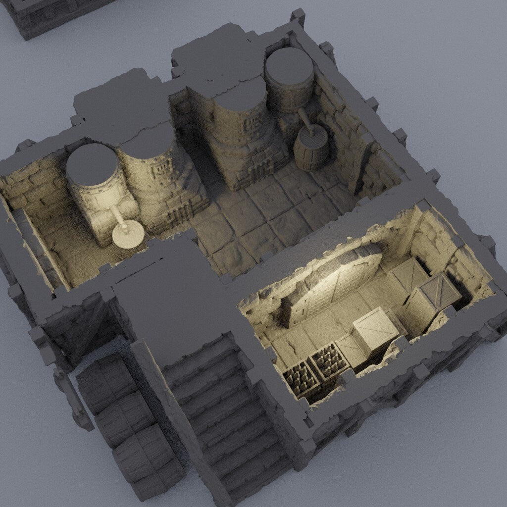 Medieval Destillery | Aussie 3D Printed Miniatures and Terrain