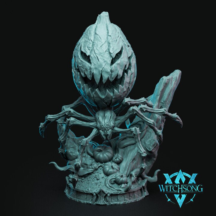 Arachno-lantern, Bust Option | Aussie 3D Printed Miniatures and Terrain