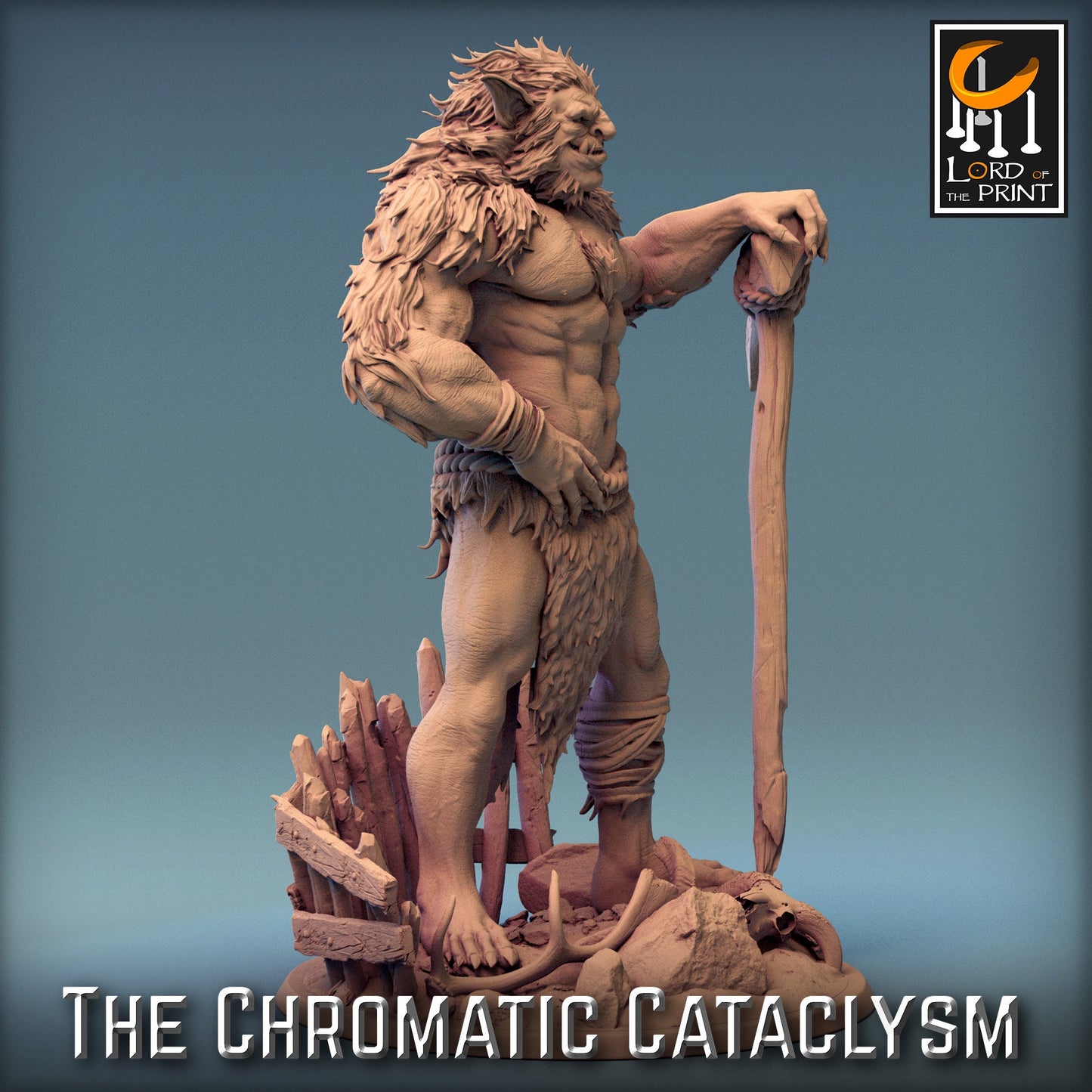 The Ice Trolls, 3 Poses | Aussie 3D Printed Miniatures and Terrain