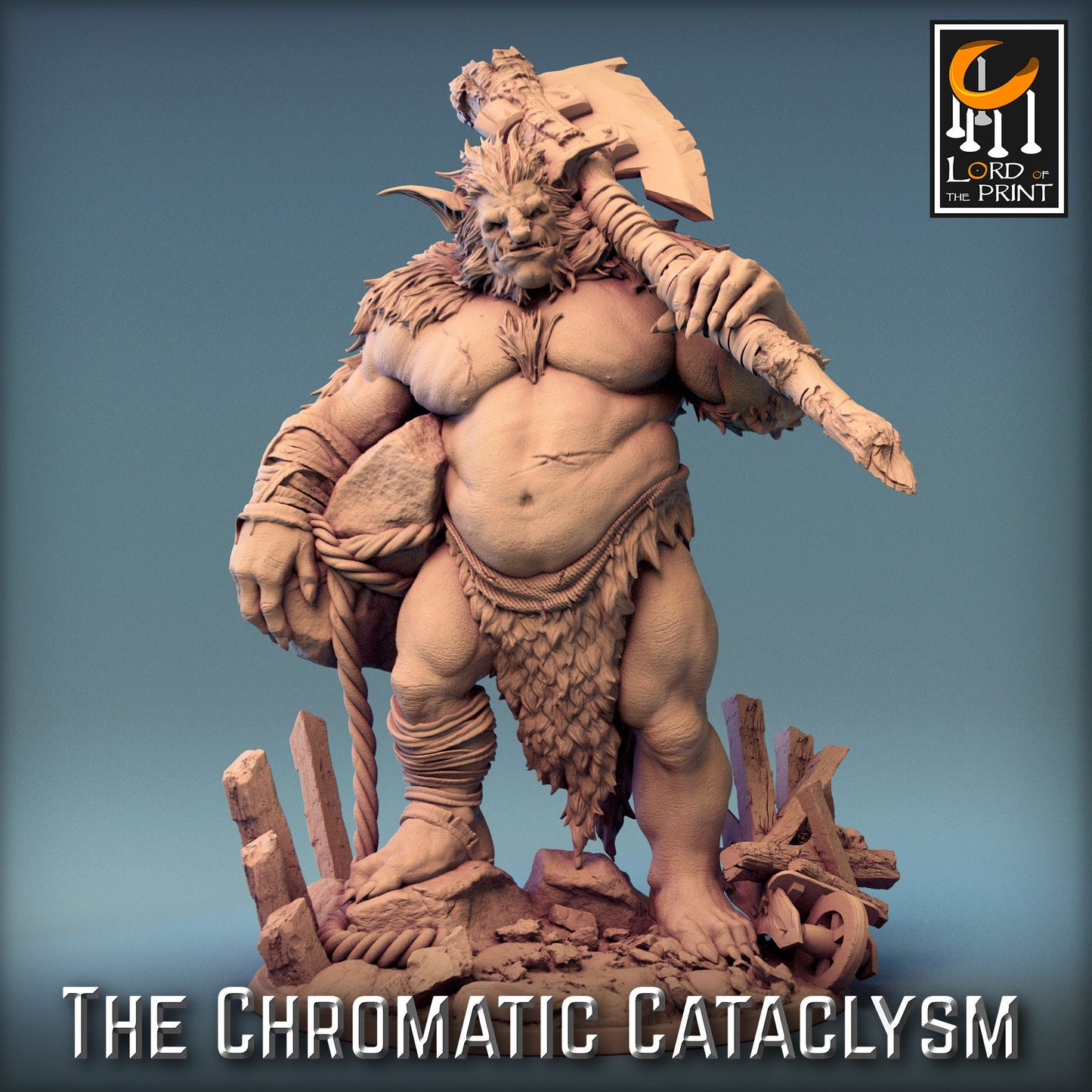 The Ice Trolls, 3 Poses | Aussie 3D Printed Miniatures and Terrain