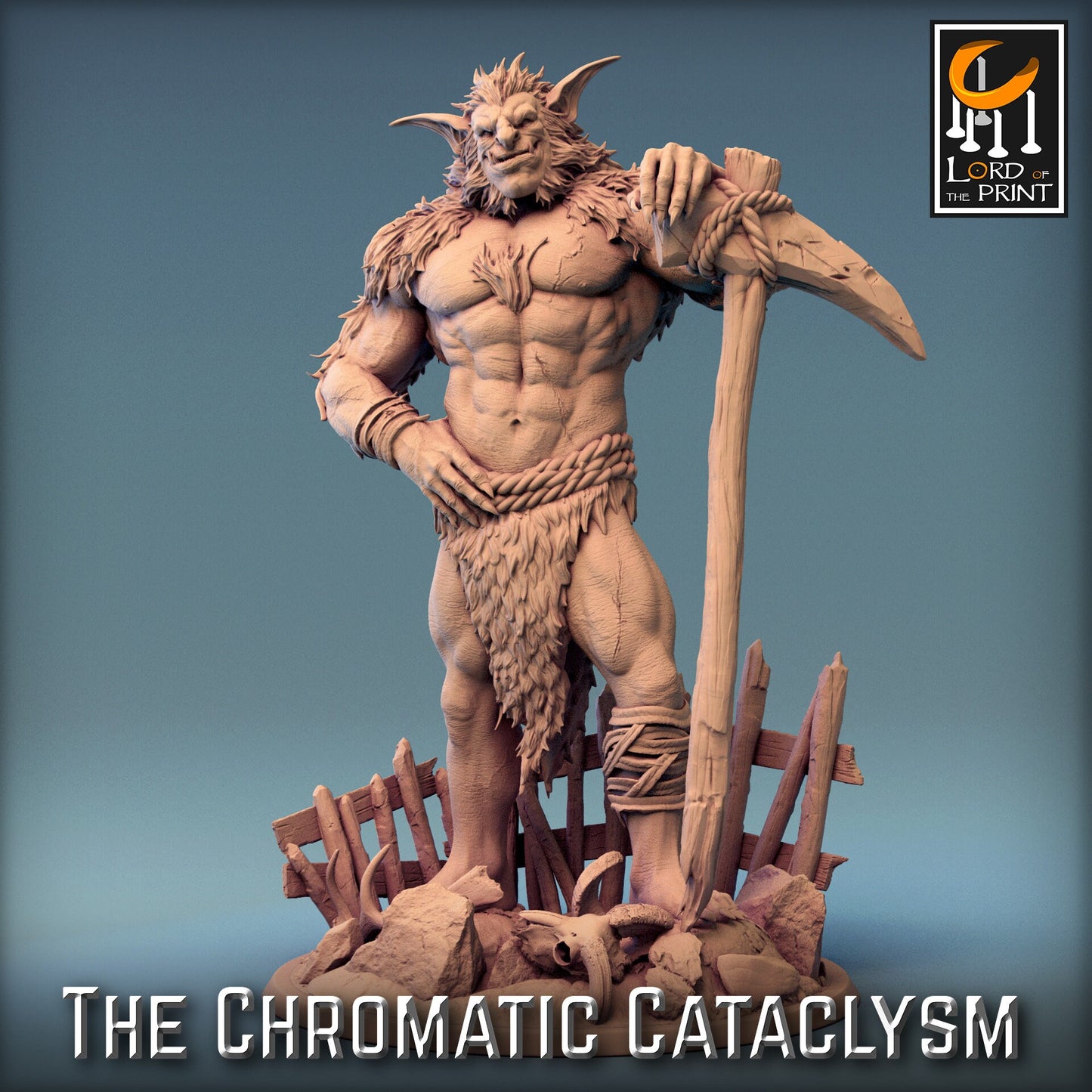 The Ice Trolls, 3 Poses | Aussie 3D Printed Miniatures and Terrain