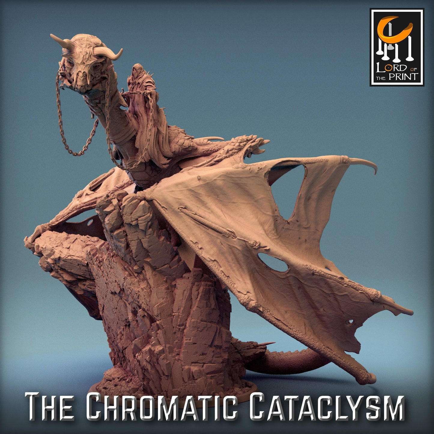 Wyvern Riders, 3 Poses | Aussie 3D Printed Miniatures and Terrain