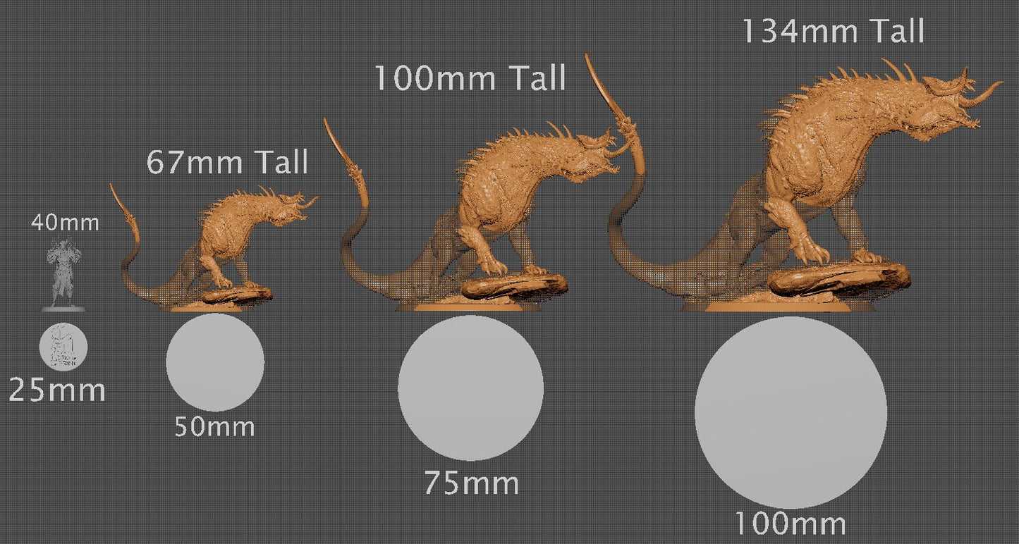 Black Dragon Spawn | Aussie 3D Printed Miniatures and Terrain