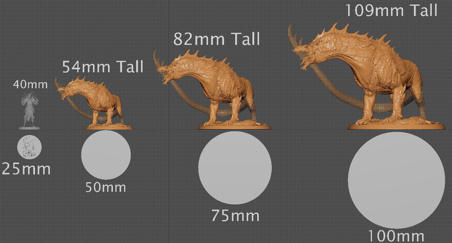Red Dragon Spawn | Aussie 3D Printed Miniatures and Terrain