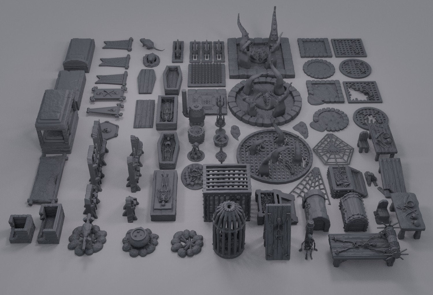 Dungeon Scatter Pack | Aussie 3D Printed Miniatures and Terrain